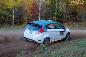 Gary Klein / Morgan Engle Ford Fiesta R2 on SS5, Far Point I.