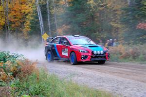 Kevin Kahl / Cray Dumeah Subaru WRX on SS5, Far Point I.