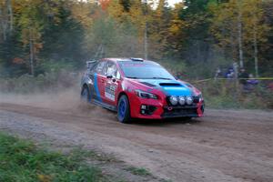 Kevin Kahl / Cray Dumeah Subaru WRX on SS5, Far Point I.