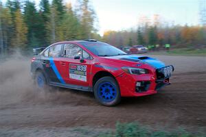 Kevin Kahl / Cray Dumeah Subaru WRX on SS5, Far Point I.