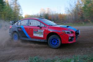 Kevin Kahl / Cray Dumeah Subaru WRX on SS5, Far Point I.