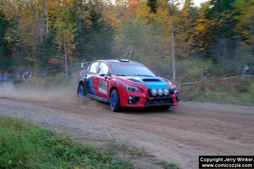 Kevin Kahl / Cray Dumeah Subaru WRX on SS5, Far Point I.