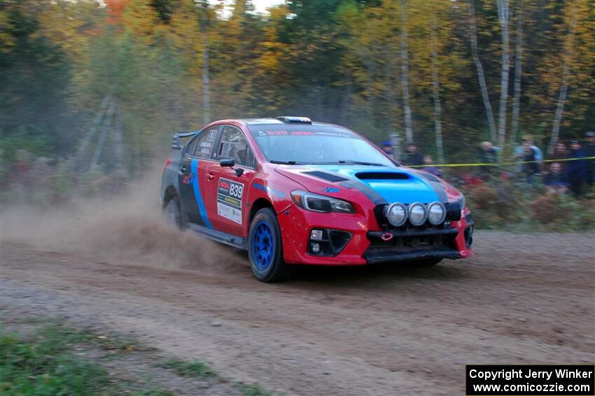 Kevin Kahl / Cray Dumeah Subaru WRX on SS5, Far Point I.