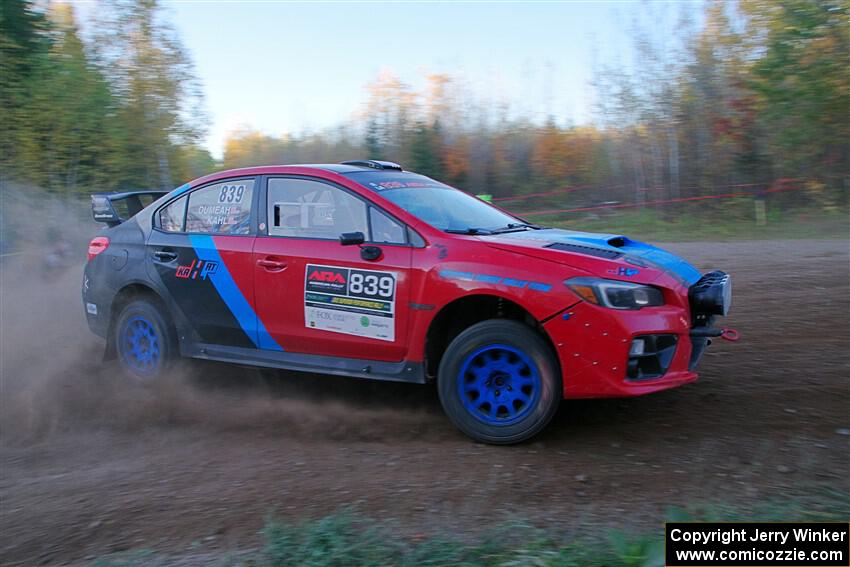 Kevin Kahl / Cray Dumeah Subaru WRX on SS5, Far Point I.