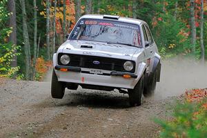 Ryan Booth / Nick Dobbs Ford Escort Mk II on SS10, Al's Playground II.