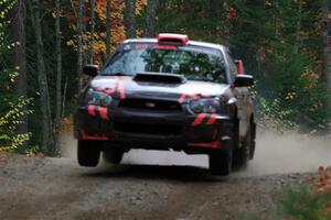 Gabe Jacobsohn / Jason Hack Subaru WRX STi on SS10, Al's Playground II.