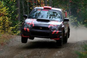 Gabe Jacobsohn / Jason Hack Subaru WRX STi on SS10, Al's Playground II.