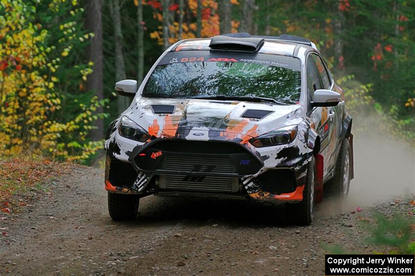 Cameron Steely / Preston Osborn Ford Focus RS on SS10, Al's Playground II.