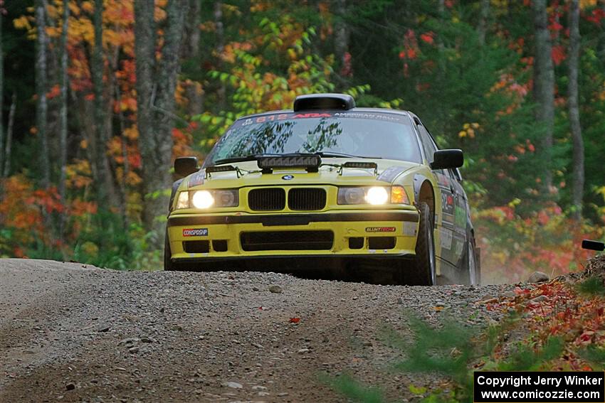 Matt Nykanen / Lars Anderson BMW 328i on SS10, Al's Playground II.