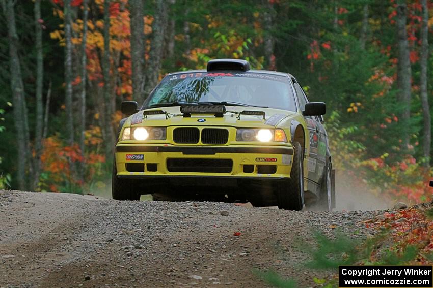 Matt Nykanen / Lars Anderson BMW 328i on SS10, Al's Playground II.