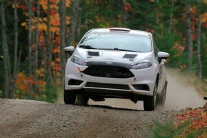 Roberto Yglesias / Sara Nonack Ford Fiesta ST on SS10, Al's Playground II.