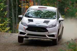 Roberto Yglesias / Sara Nonack Ford Fiesta ST on SS10, Al's Playground II.