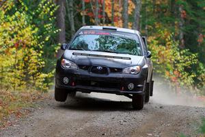 Sam Jacques / Kyle Cooper Subaru Impreza on SS10, Al's Playground II.