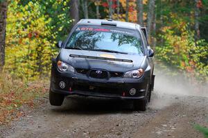 Sam Jacques / Kyle Cooper Subaru Impreza on SS10, Al's Playground II.