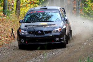 Sam Jacques / Kyle Cooper Subaru Impreza on SS10, Al's Playground II.