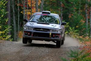 Dylan Gondyke / Zach Stewart Subaru Impreza on SS10, Al's Playground II.