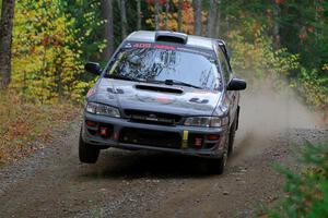 Dylan Gondyke / Zach Stewart Subaru Impreza on SS10, Al's Playground II.