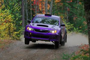 Silas Himes / Aleut Hatfield Subaru WRX STi on SS10, Al's Playground II.