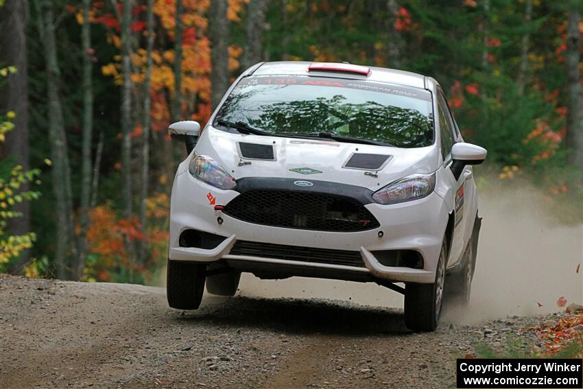 Roberto Yglesias / Sara Nonack Ford Fiesta ST on SS10, Al's Playground II.