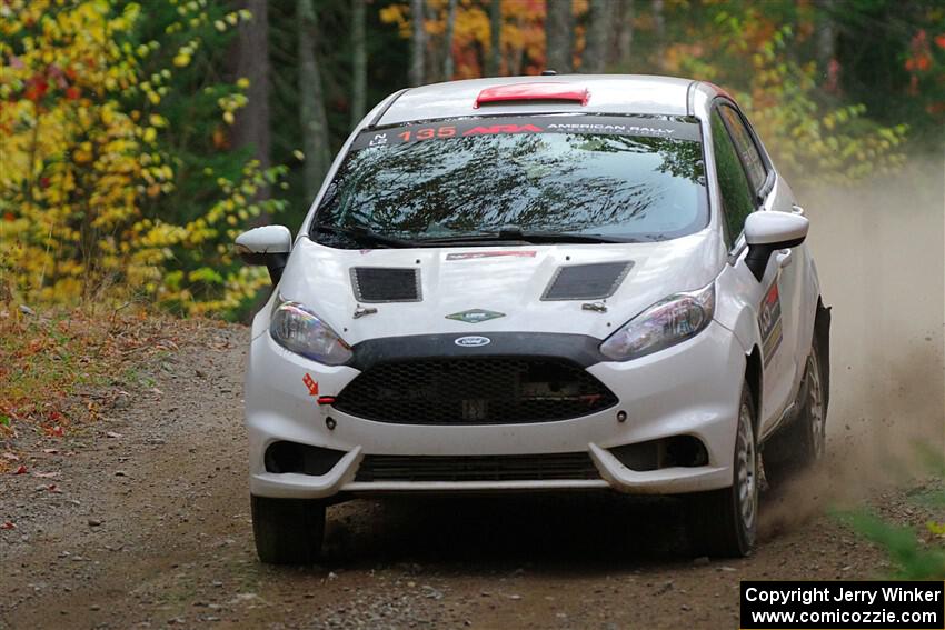 Roberto Yglesias / Sara Nonack Ford Fiesta ST on SS10, Al's Playground II.