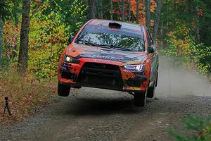 Sumit Panjabi / Zack Goldstein Mitsubishi Lancer Evo X on SS10, Al's Playground II.