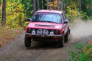 Levi Johnson / Griffin Johnson BMW 325e on SS13, Trouble I.