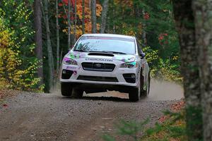 Jamey Randall / Andrew Rausch Subaru WRX on SS10, Al's Playground II.