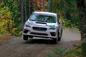 Jamey Randall / Andrew Rausch Subaru WRX on SS10, Al's Playground II.