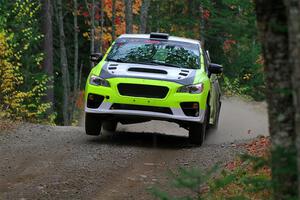 Tim Rooney / Claudia Barbera-Pullen Subaru WRX STi on SS10, Al's Playground II.