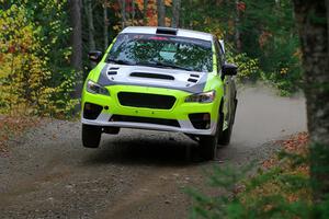 Tim Rooney / Claudia Barbera-Pullen Subaru WRX STi on SS10, Al's Playground II.