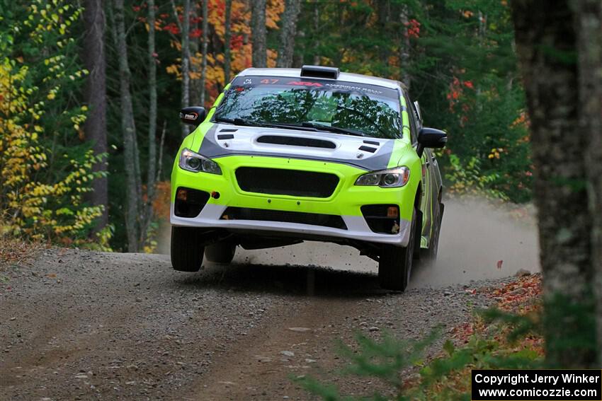 Tim Rooney / Claudia Barbera-Pullen Subaru WRX STi on SS10, Al's Playground II.