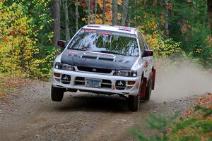 Aidan Hicks / John Hicks Subaru Impreza Wagon on SS10, Al's Playground II.