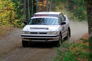 Nathan Coulter / Bryce Proseus Subaru Legacy on SS10, Al's Playground II.