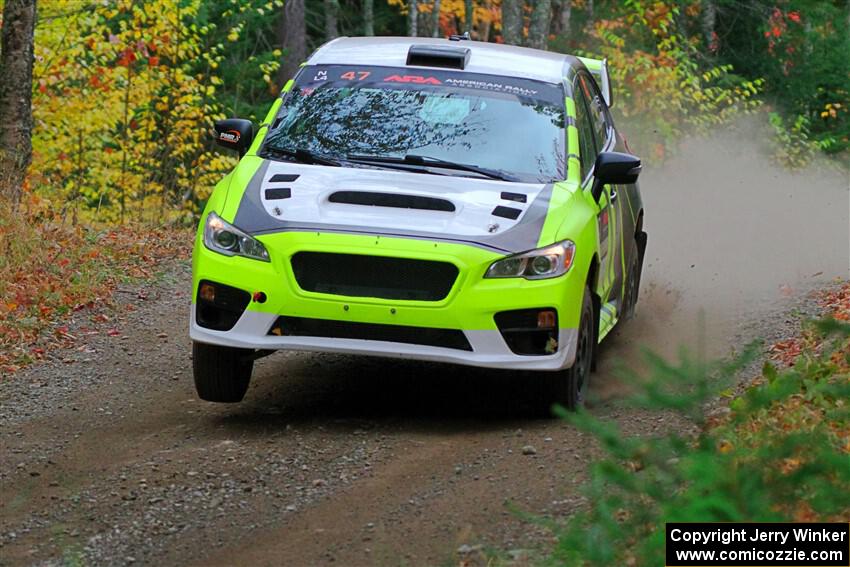 Tim Rooney / Claudia Barbera-Pullen Subaru WRX STi on SS10, Al's Playground II.