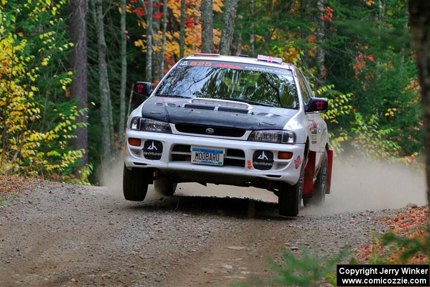 Aidan Hicks / John Hicks Subaru Impreza Wagon on SS10, Al's Playground II.