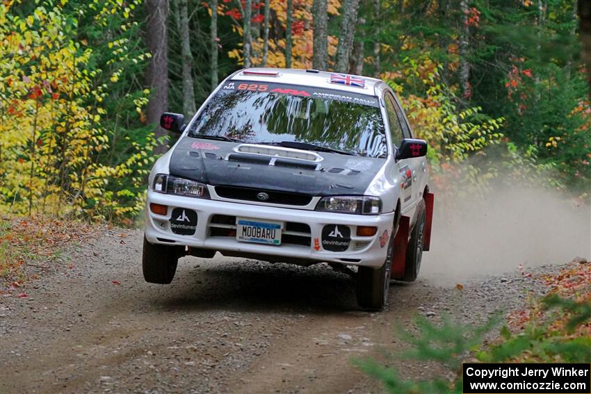 Aidan Hicks / John Hicks Subaru Impreza Wagon on SS10, Al's Playground II.