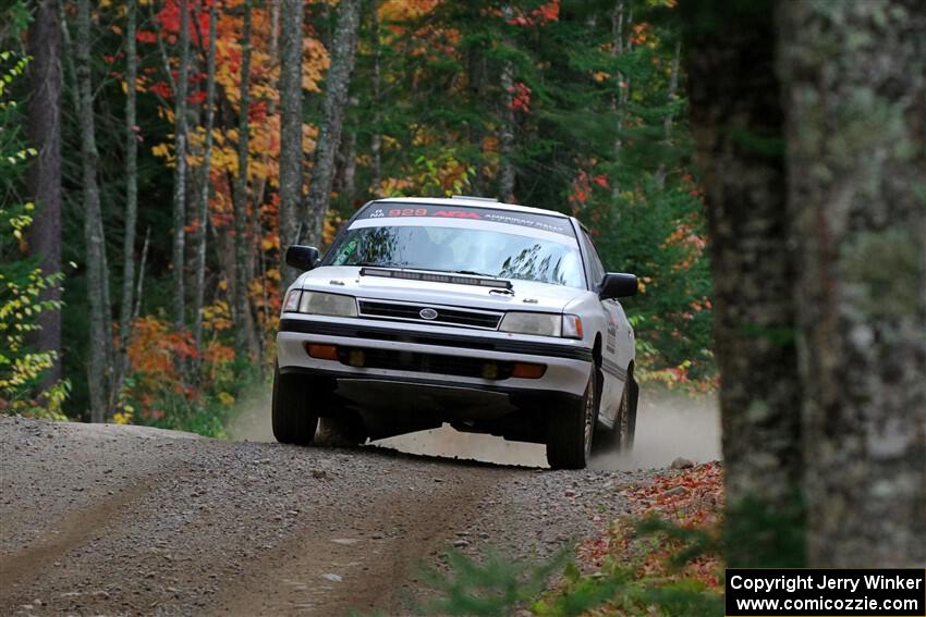 Nathan Coulter / Bryce Proseus Subaru Legacy on SS10, Al's Playground II.