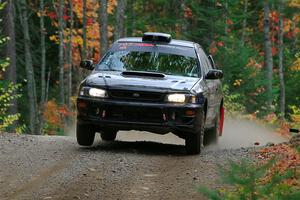 Ryan Pryzbylkowski / Stefan Trajkov Subaru Impreza on SS10, Al's Playground II.