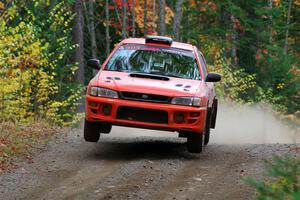 Travis Mattonen / Anikka Nykanen Subaru Impreza on SS10, Al's Playground II.