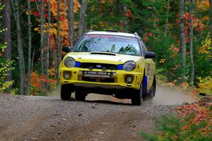 Greg Healey / Cindy Krolikowski Subaru Impeza Outback Sport on SS10, Al's Playground II.