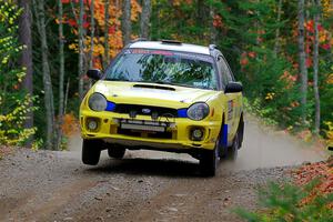 Greg Healey / Cindy Krolikowski Subaru Impeza Outback Sport on SS10, Al's Playground II.