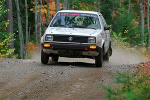 Adam VanDamme / Andrew Herron VW Golf on SS10, Al's Playground II.