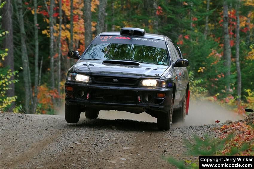 Ryan Pryzbylkowski / Stefan Trajkov Subaru Impreza on SS10, Al's Playground II.