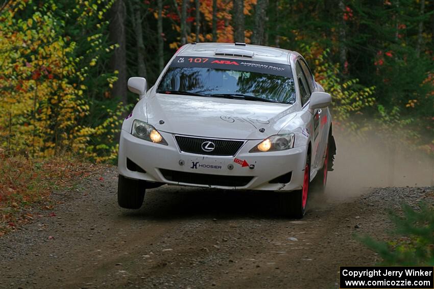 Richo Healey / Michelle Miller Lexus IS250 on SS10, Al's Playground II.