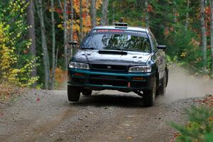 Logan Siegel / Blake Tribby Subaru Impreza on SS10, Al's Playground II.