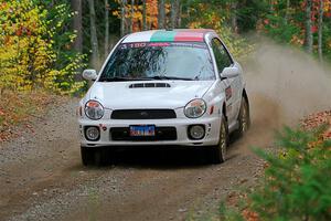 Ivo Draganov / Vladimir Yanev Subaru WRX Wagon on SS10, Al's Playground II.