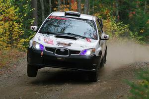 Scott Crouch / Elizabeth Crouch Subaru WRX on SS10, Al's Playground II.