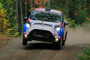 Mark Tabor / Kathryn Hansen Ford Fiesta ST on SS10, Al's Playground II.