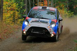 Mark Tabor / Kathryn Hansen Ford Fiesta ST on SS10, Al's Playground II.