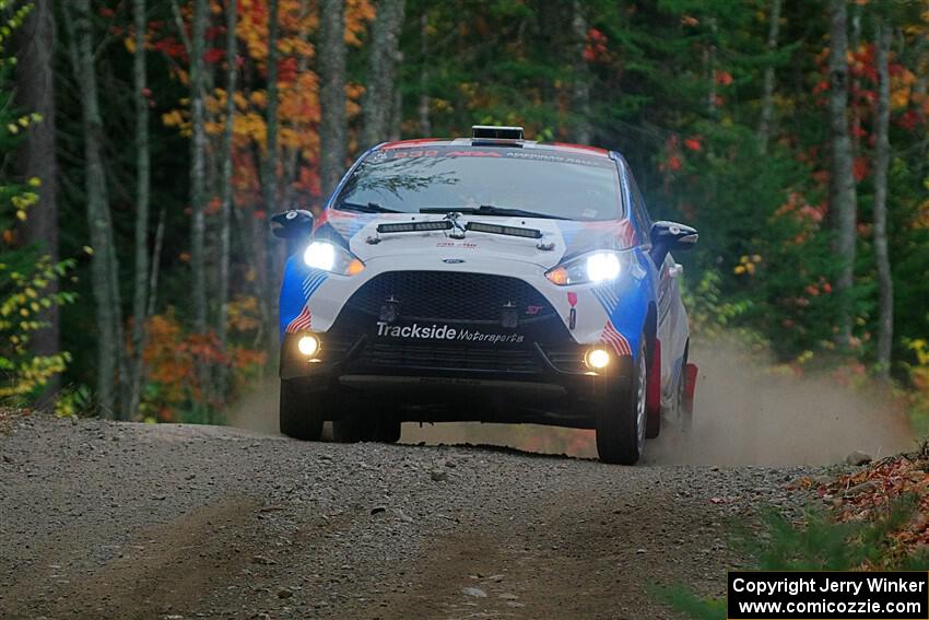 Mark Tabor / Kathryn Hansen Ford Fiesta ST on SS10, Al's Playground II.